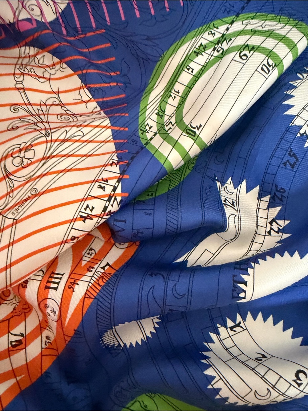 Hermes Die et Hore Silk Scarf. - Picture 11 of 16